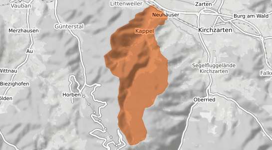 Mietspiegelkarte Freiburg im Breisgau Kappel